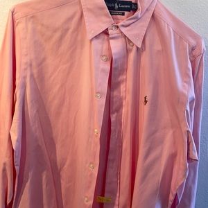 Pink Polo Button Down
